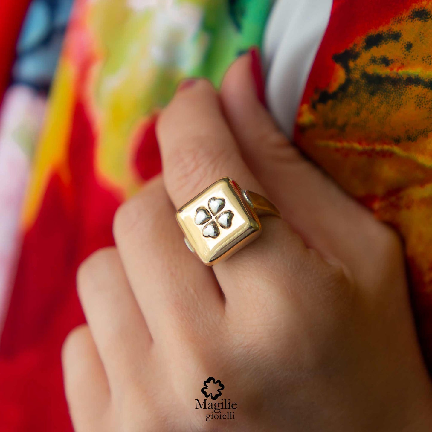 Anello Cocktail Ring Gold