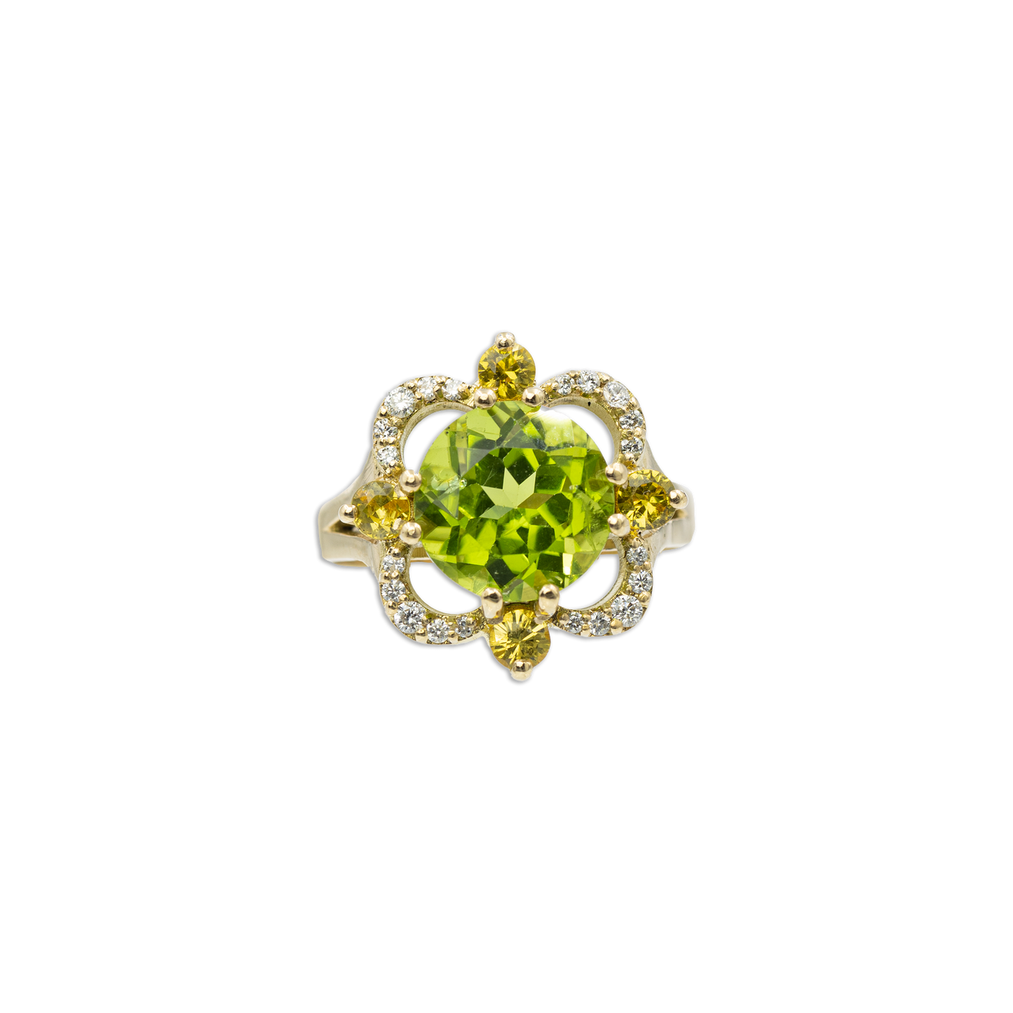 Anello Charleston Peridoto