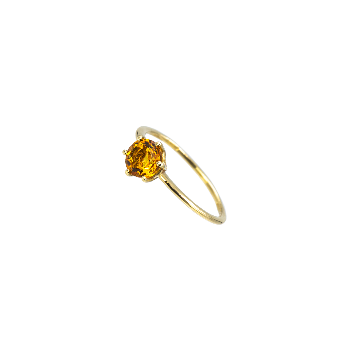 Anello Super Candy Topazio Giallo