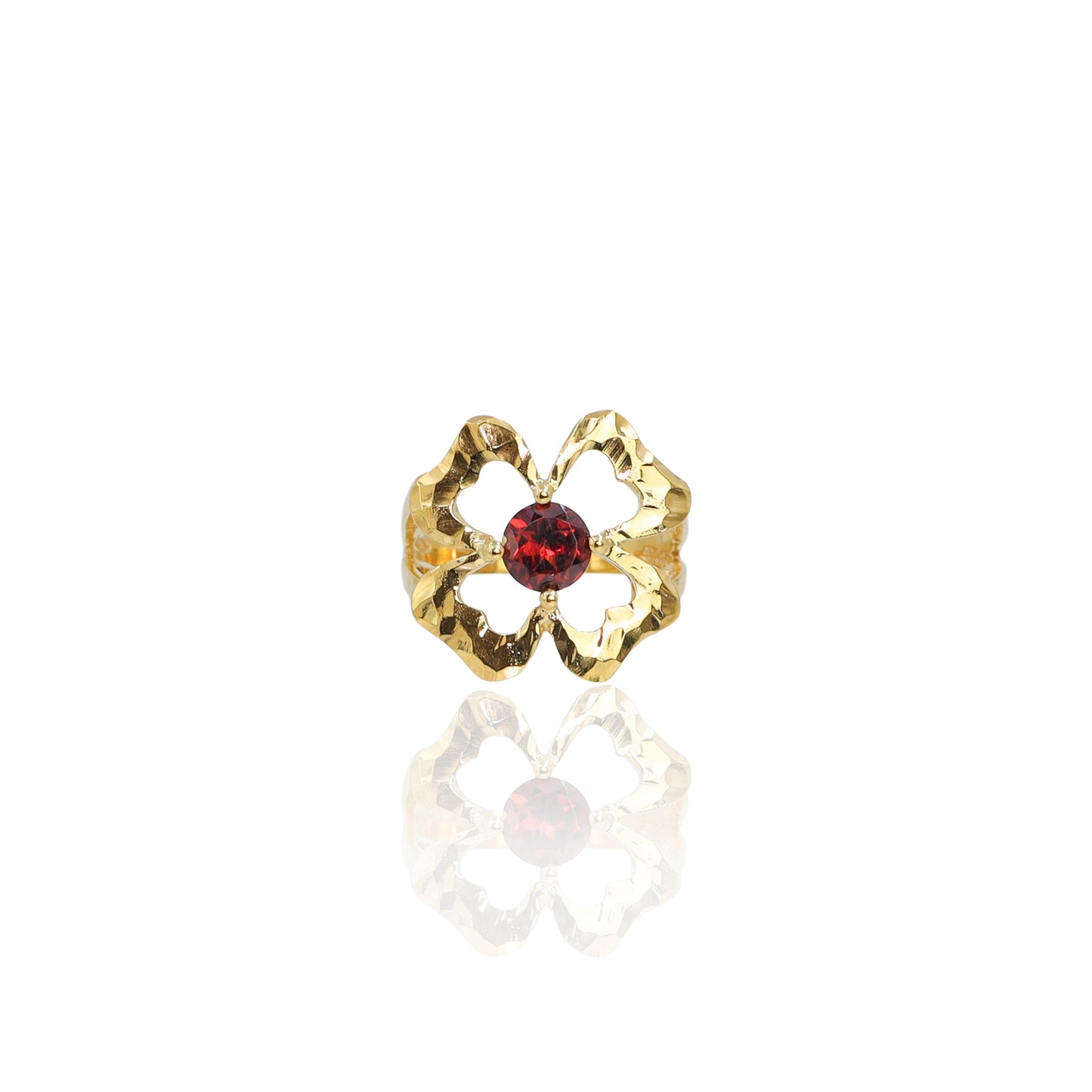 Anello Portafortuna Granato