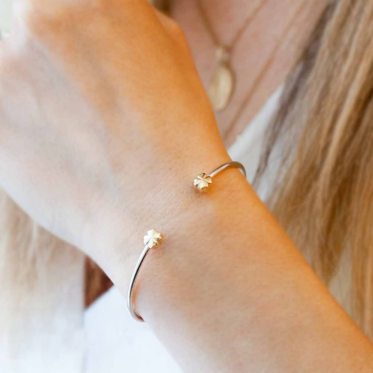 Bracciale Double Portafortuna