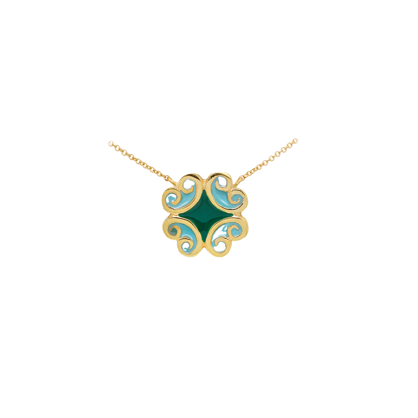 Collier Maiolica Verde