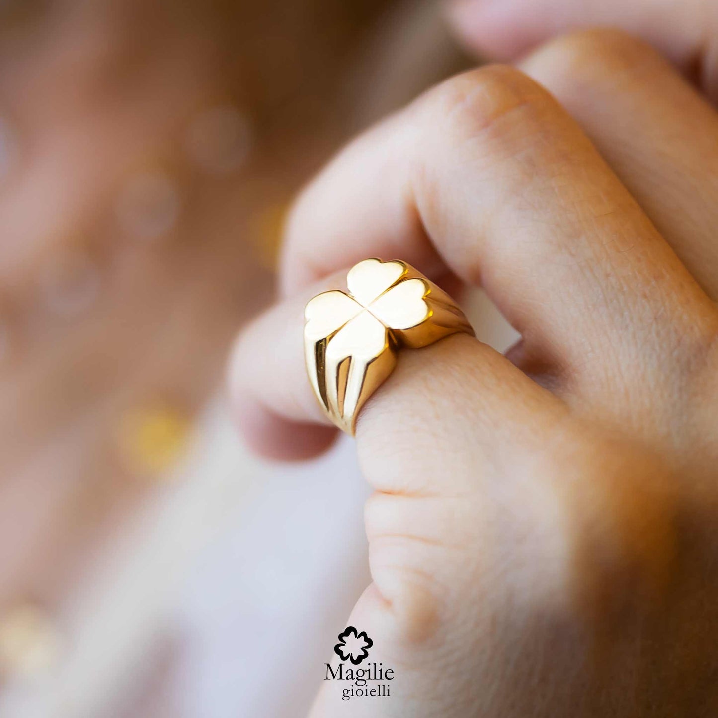 Anello Sigillo oro
