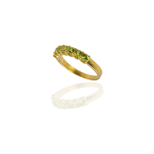Anello Lumière Peridoto