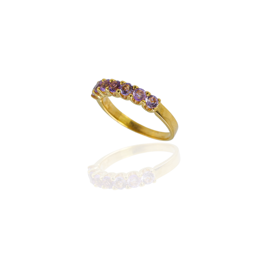 Anello Lumière Ametista
