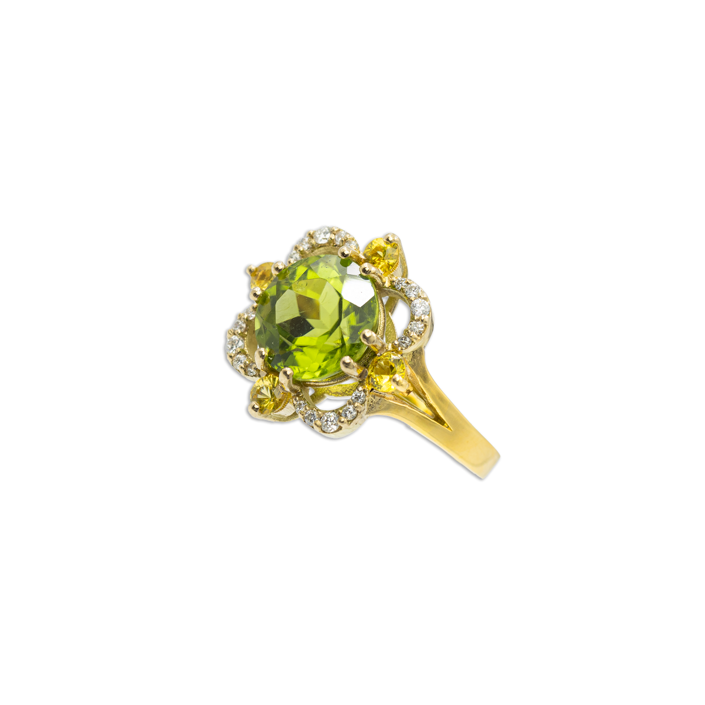 Anello Charleston Peridoto