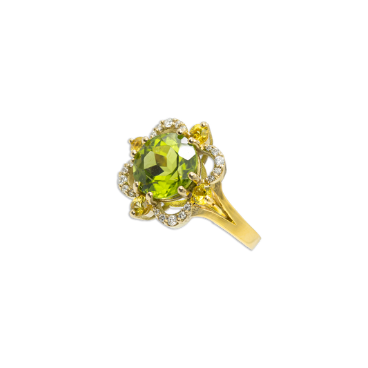 Anello Charleston Peridoto
