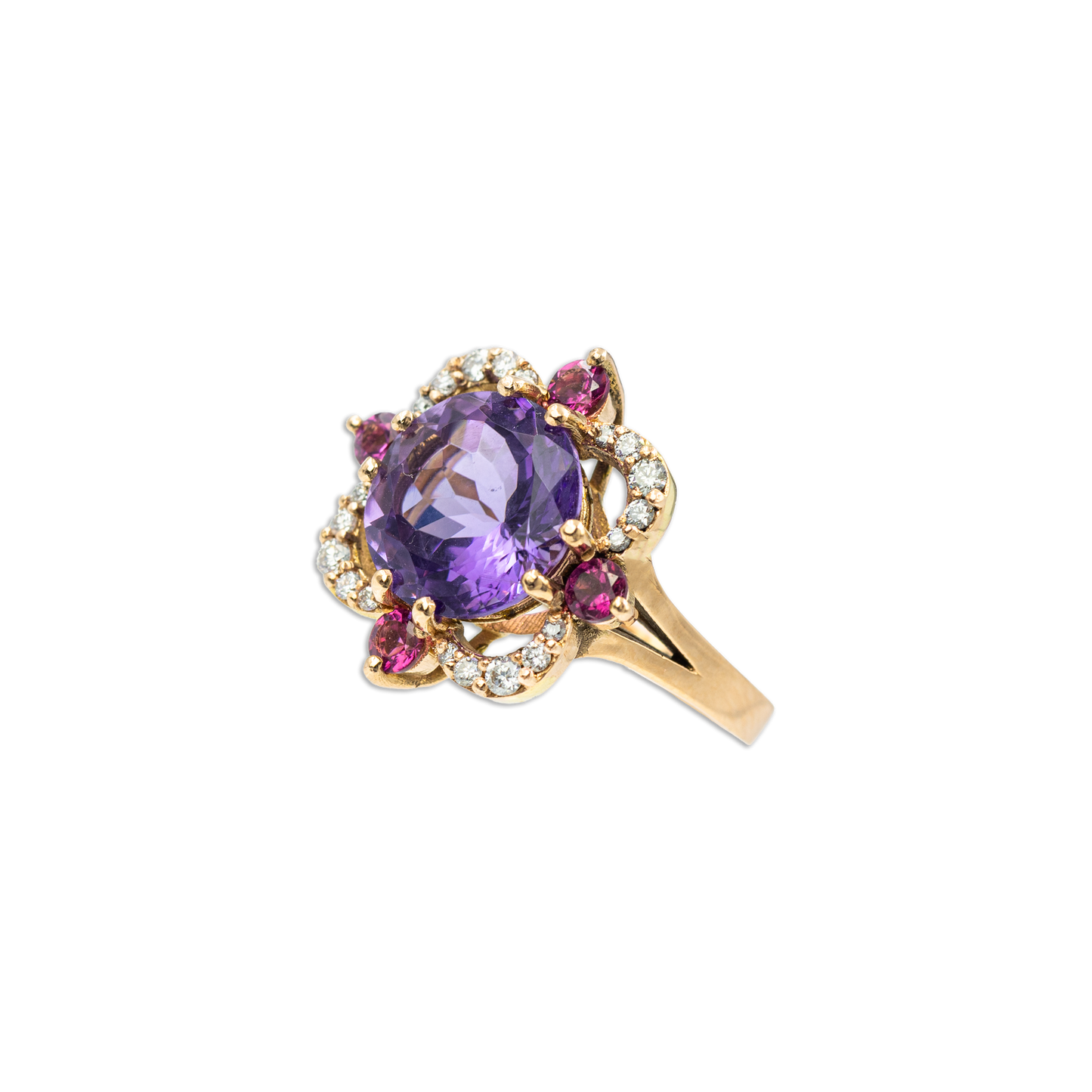 Anello Charleston Ametista