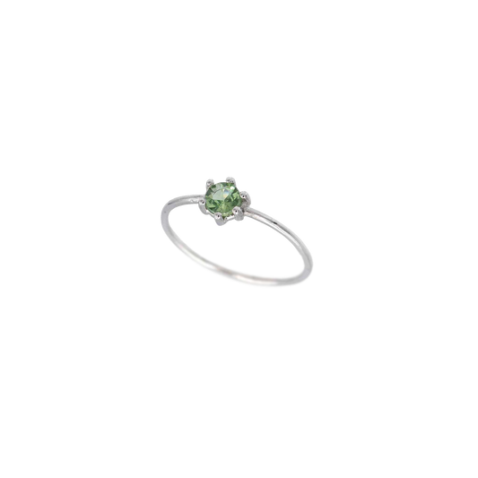 Anello Candy Zaffiro Verde