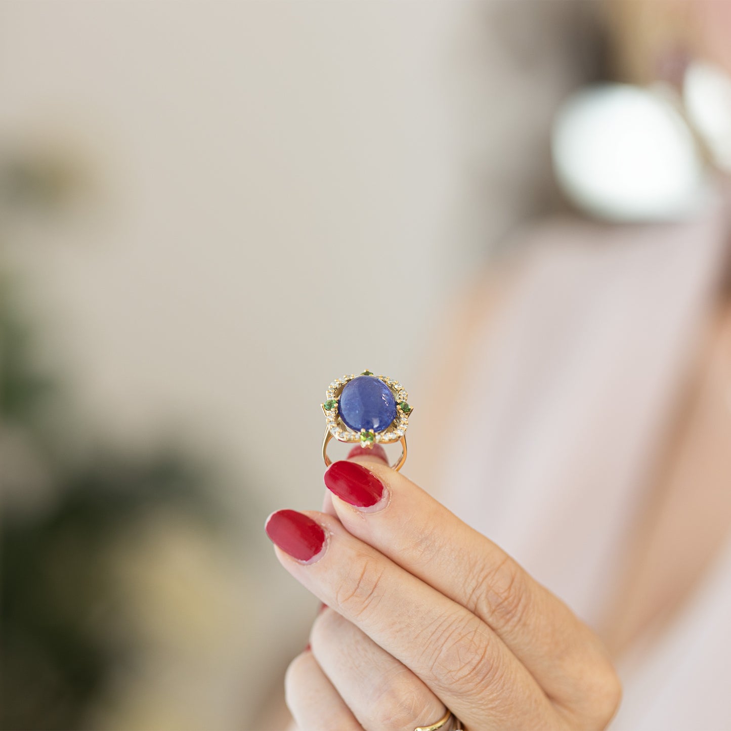 Anello Charleston Tanzanite