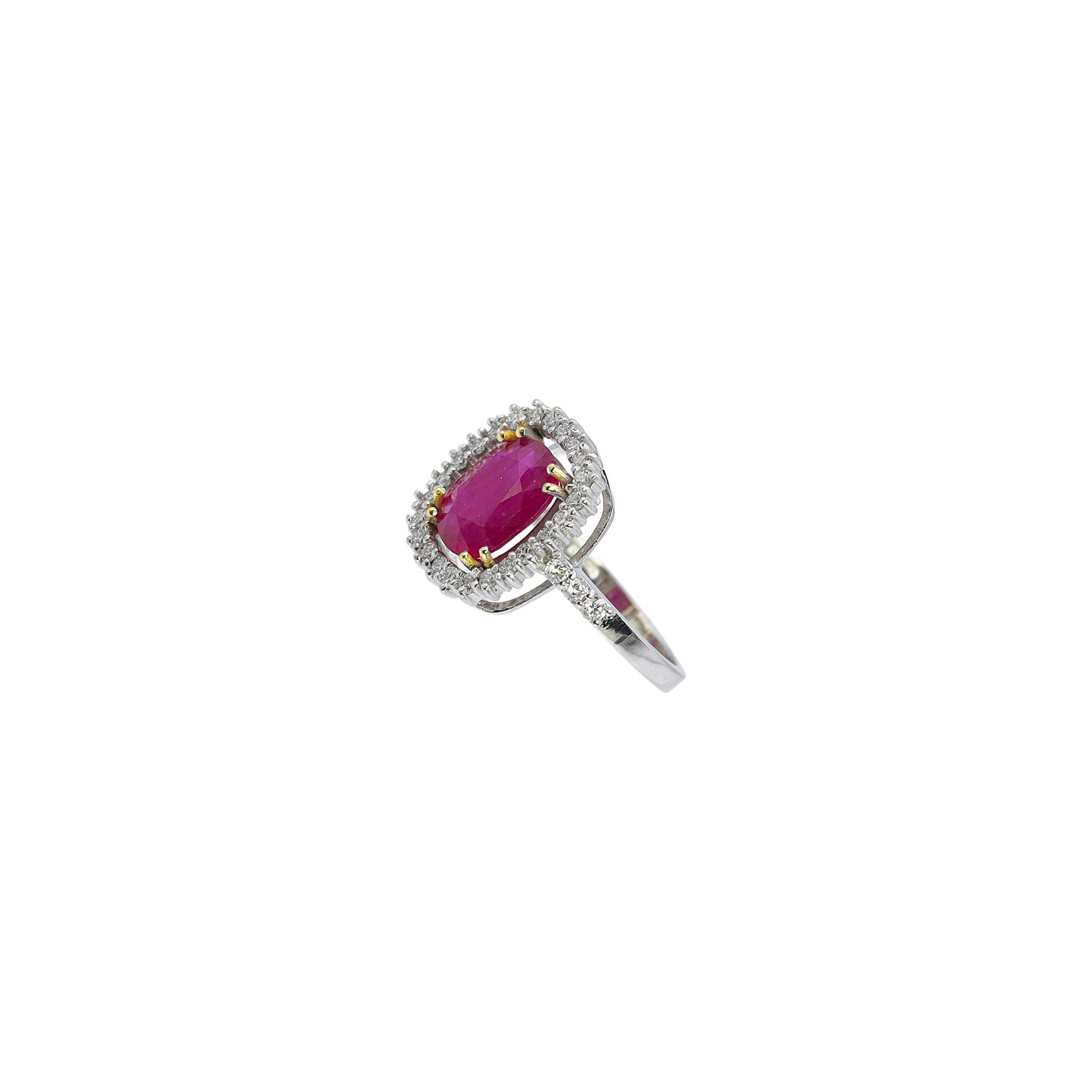 Anello Filo d'Aria Rubino