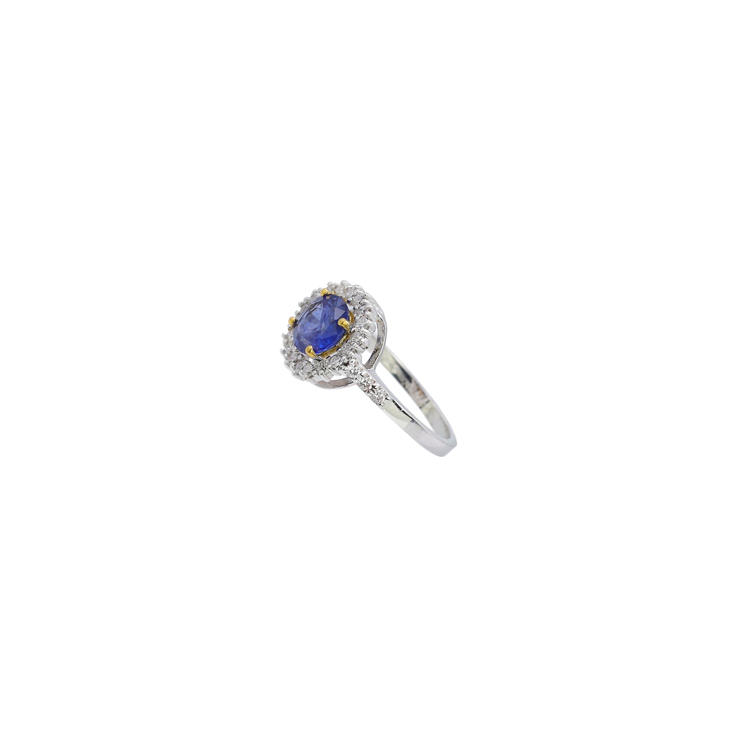Anello Filo d'Aria Zaffiro