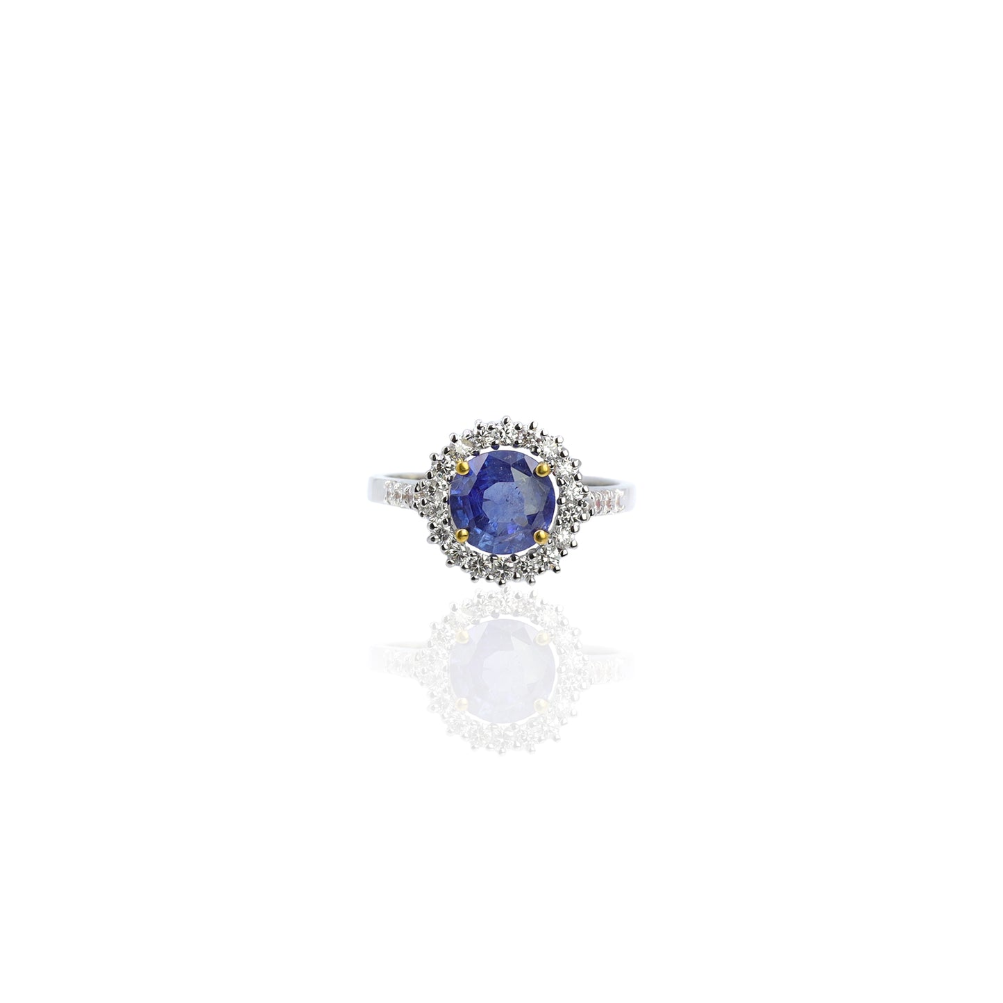 Anello Filo d'Aria Zaffiro