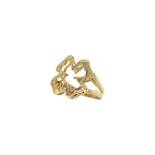 Anello Portafortuna oro giallo