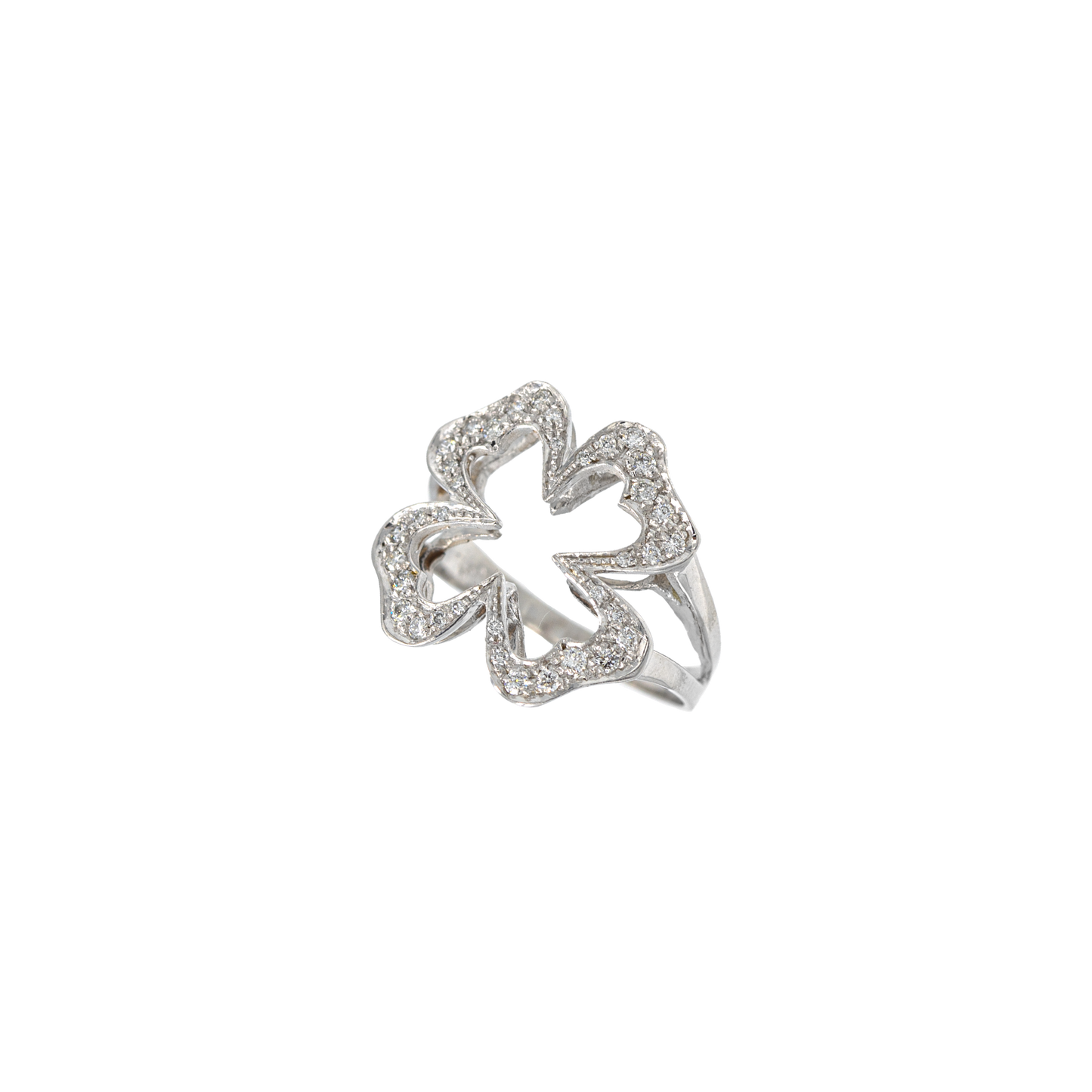 Anello Portafortuna oro e diamanti