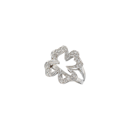 Anello Portafortuna oro e diamanti