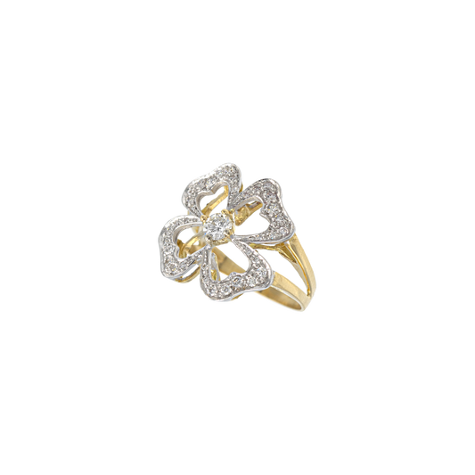 Anello Portafortuna diamanti