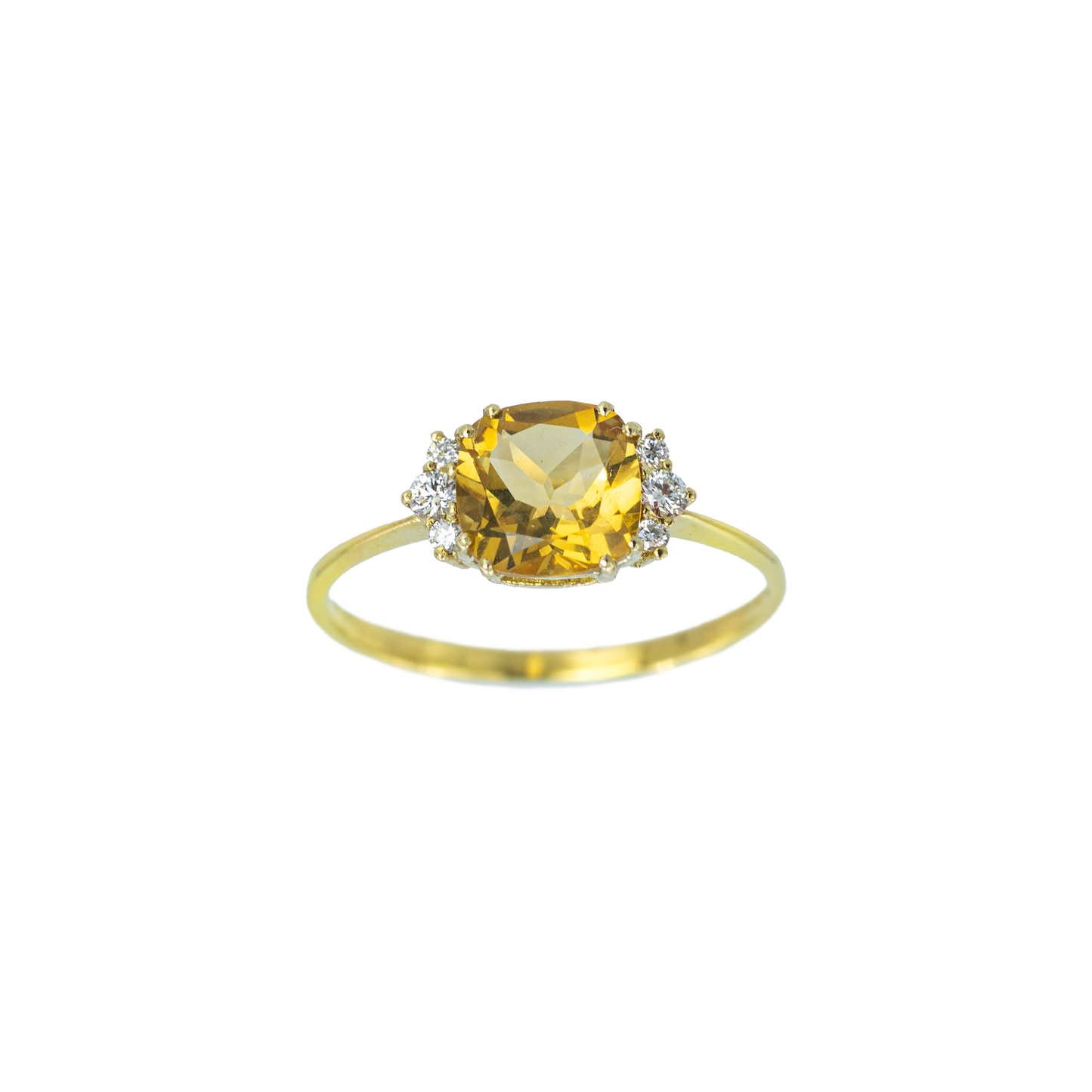 Anello Bon Bon Citrino