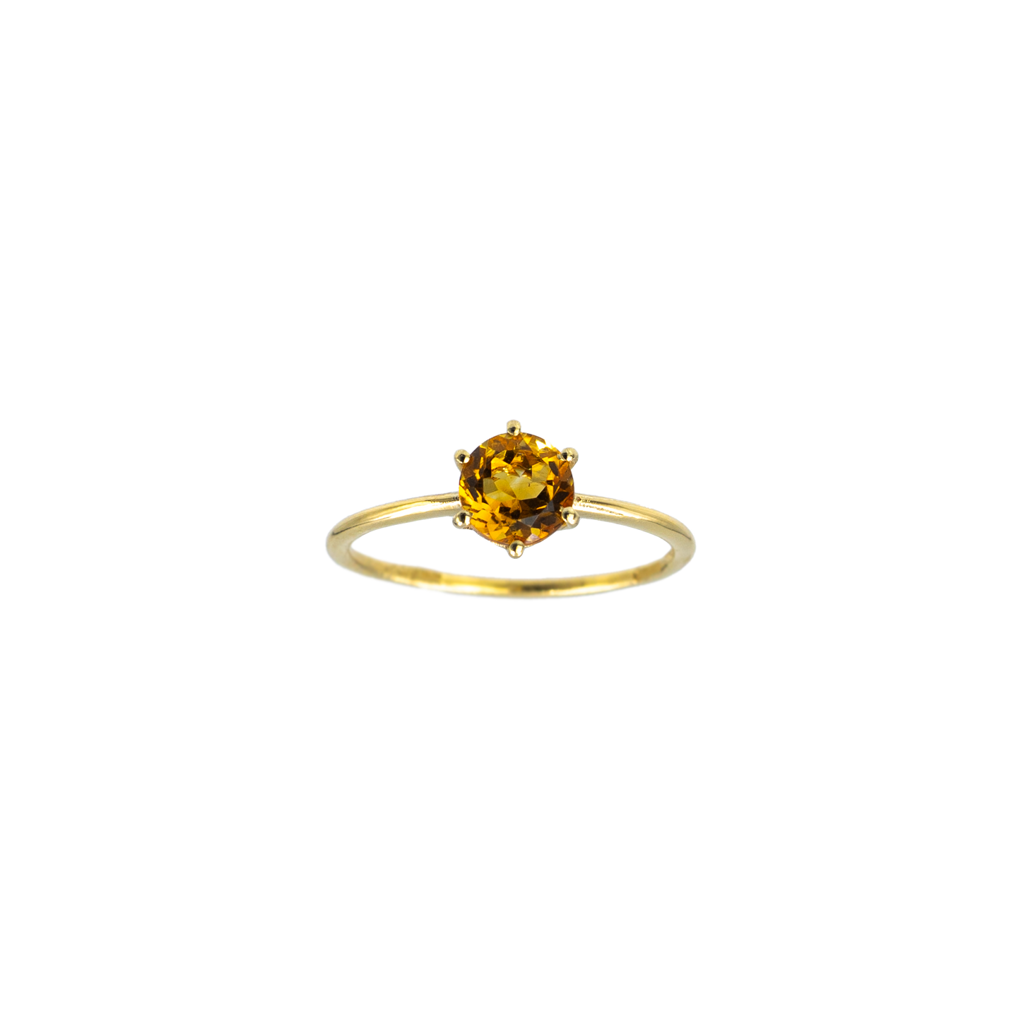 Anello Super Candy Topazio Giallo