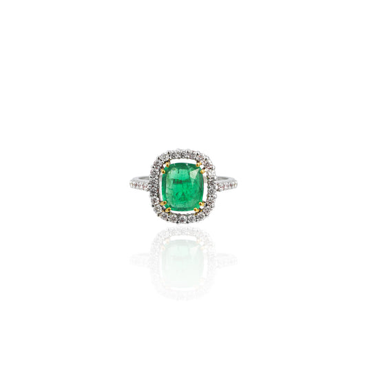Anello Filo d'Aria Smeraldo