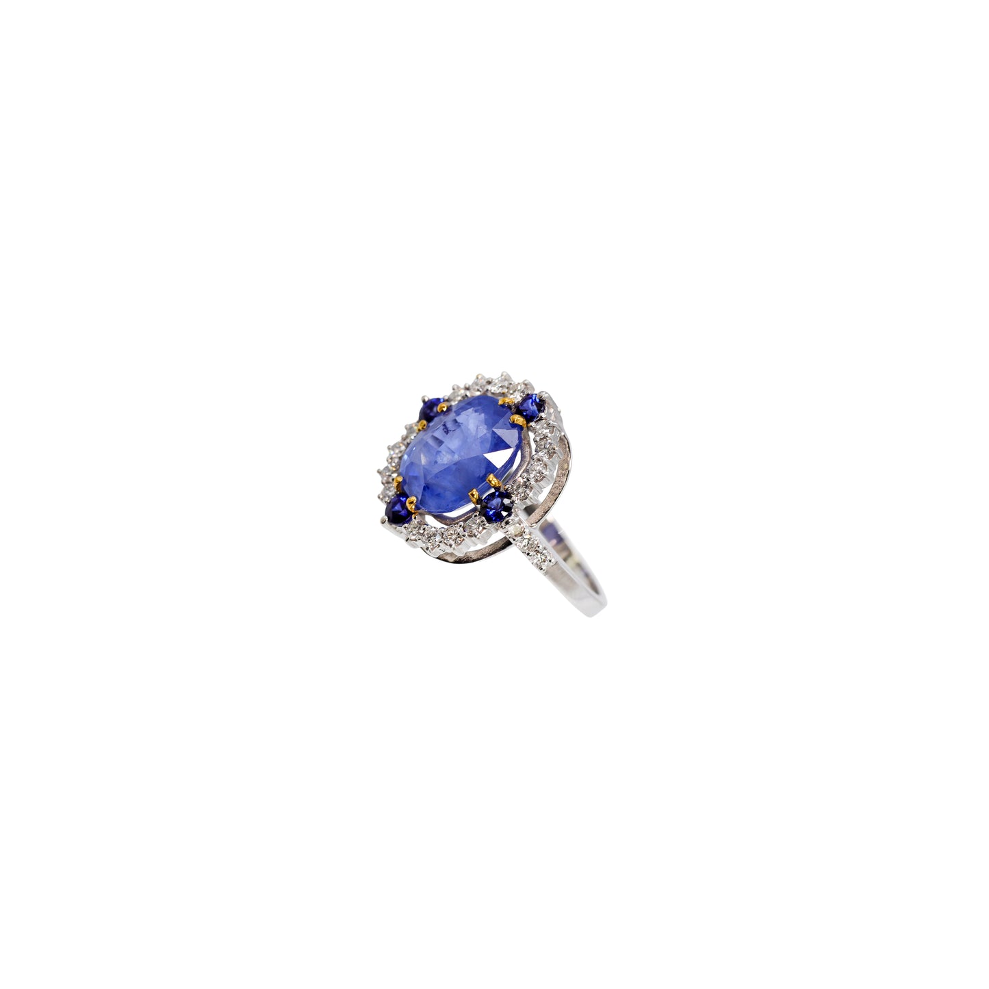 Anello Filo d'Aria Zaffiro