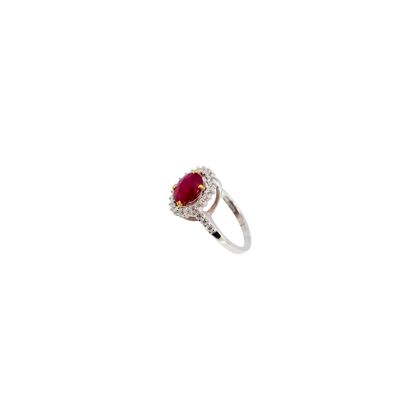 Anello Filo d'Aria Rubino