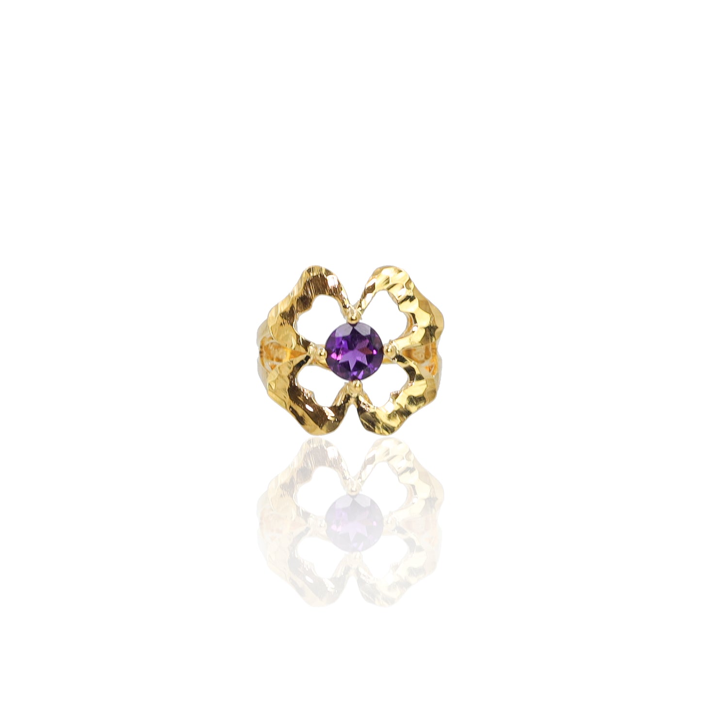 Anello Portafortuna Ametista