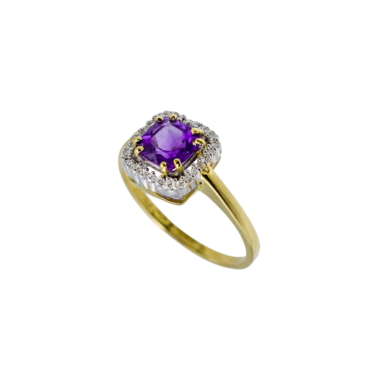 Anello Filo d'Aria Ametista