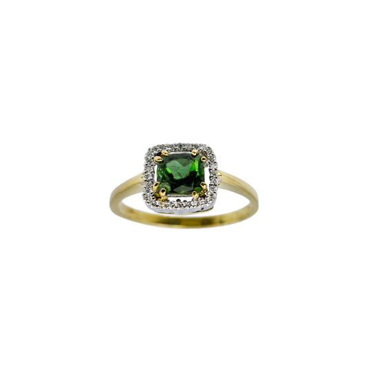 Anello Filo d'Aria Tormalina