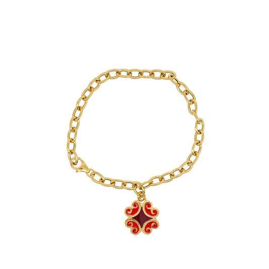 Bracciale Maiolica Rosso