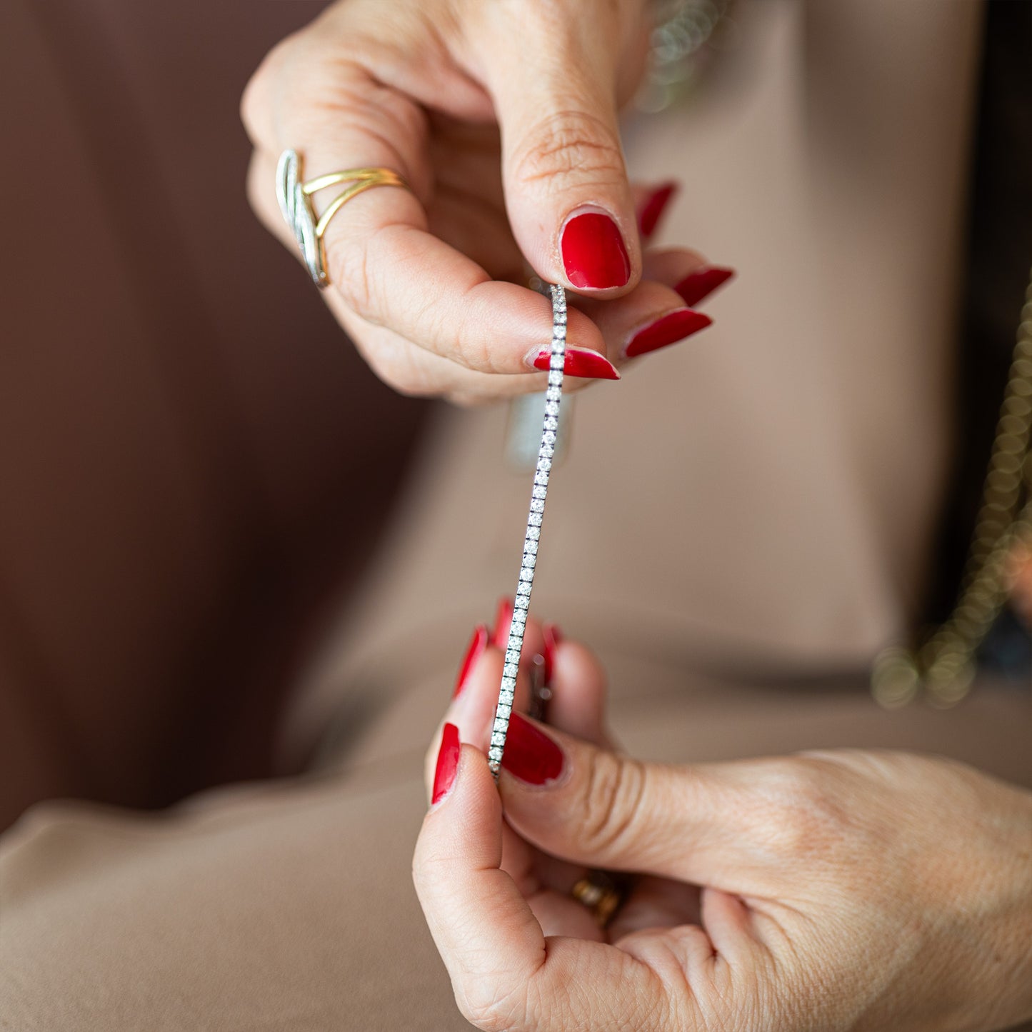 Bracciale Tennis Diamanti