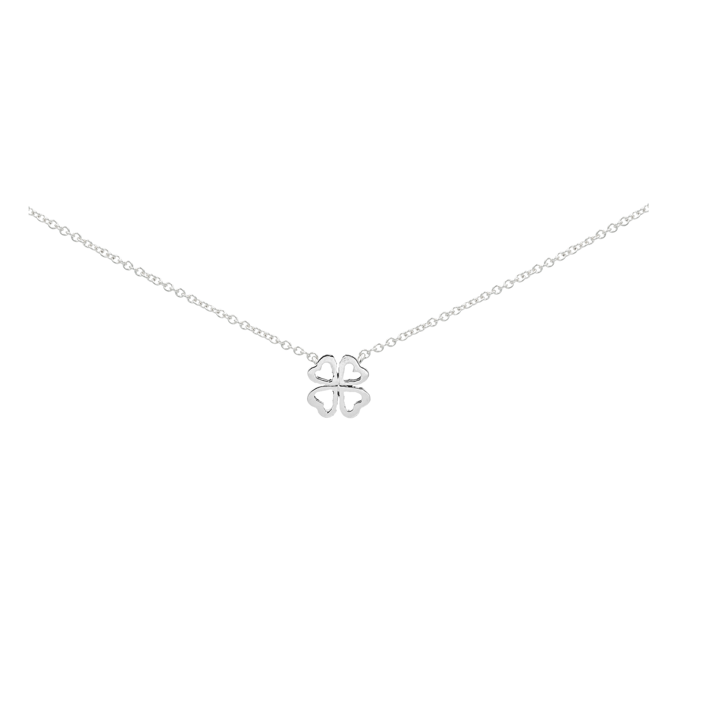 Collier Easy Quadrifoglio Quattro Cuori Perfilo