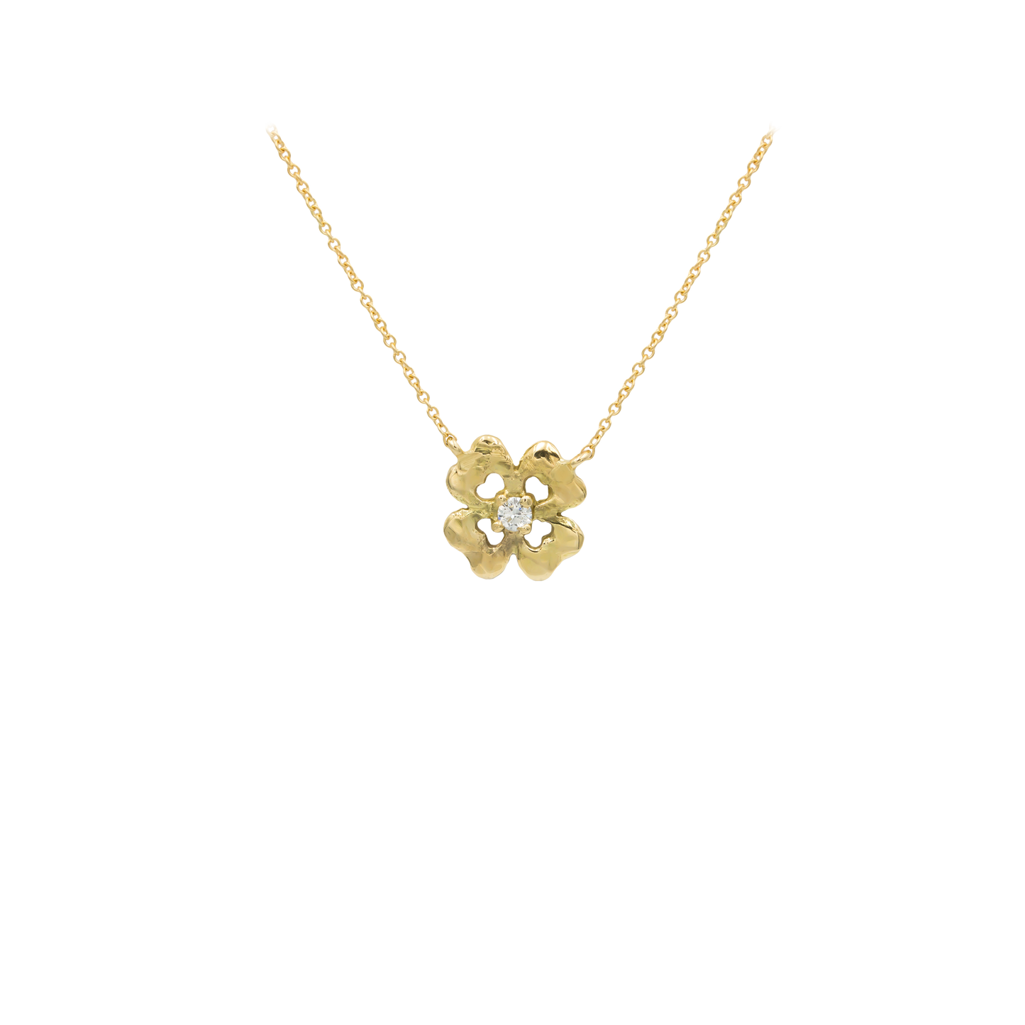 Collier Quadrifoglio Diamante