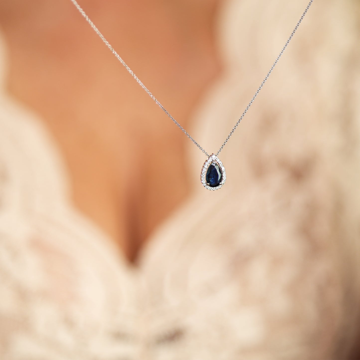 Collier Filo d'Aria Zaffiro