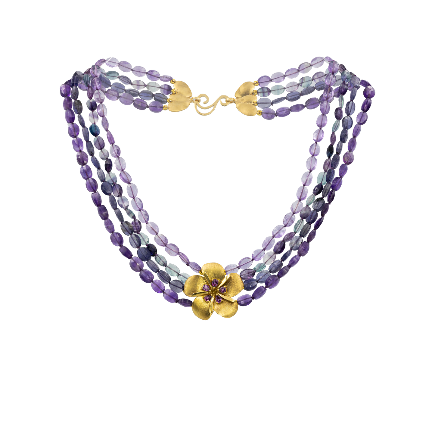 Collana Pomelia Ametista