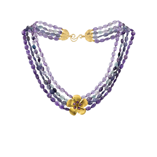 Collana Pomelia Ametista