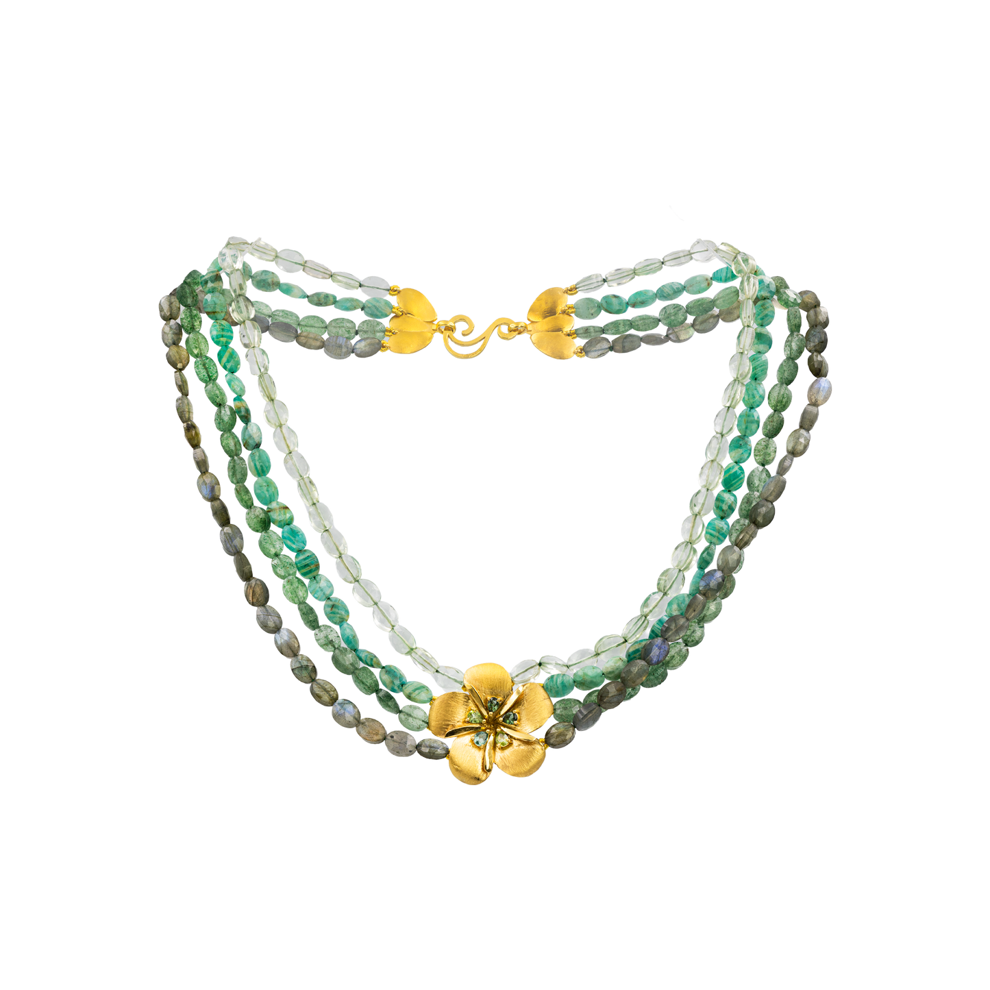 Collana Pomelia Labradorite