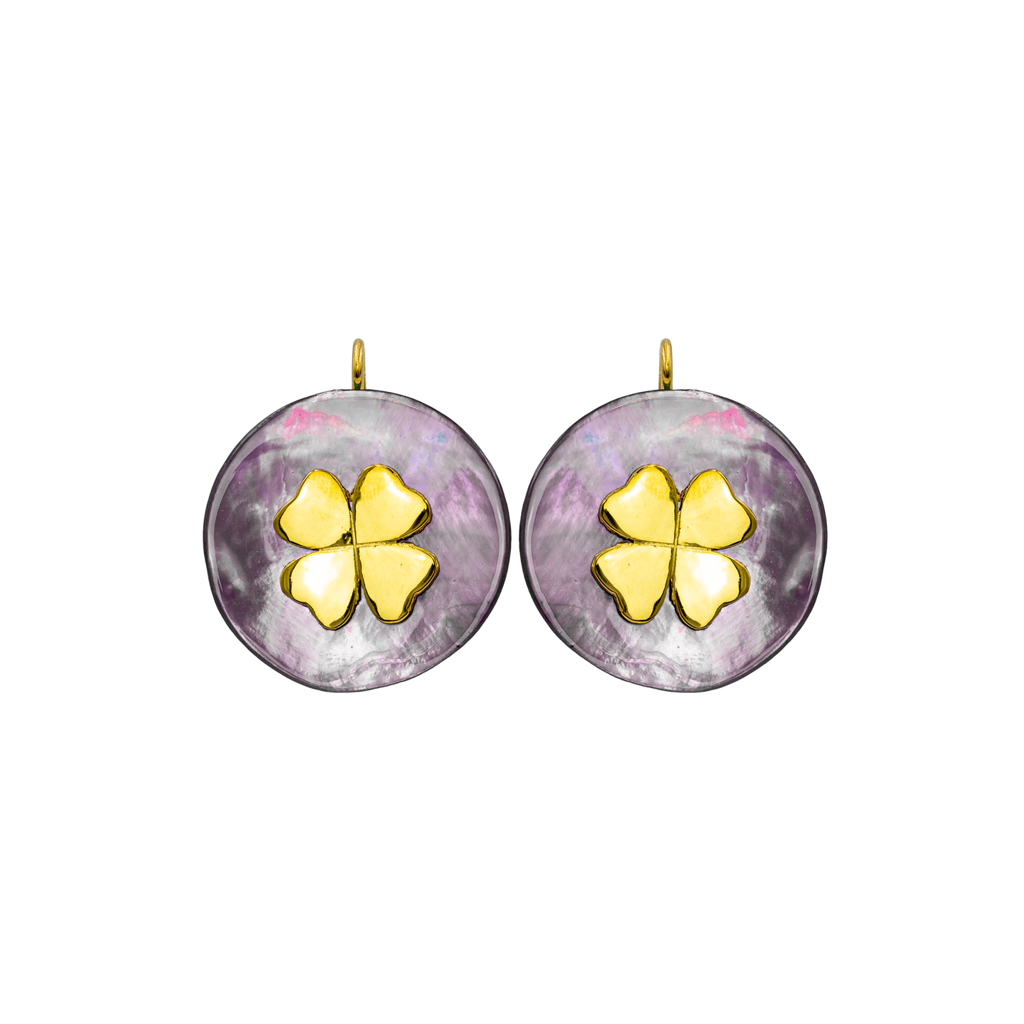 Orecchini Portafortuna Color Glicine