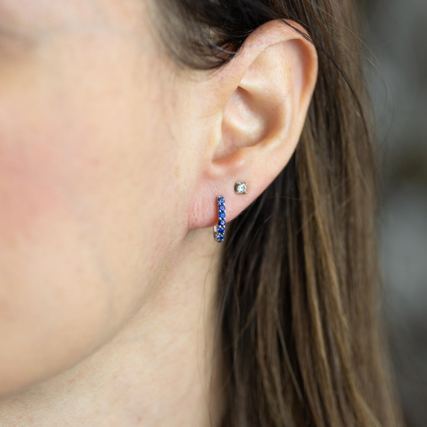 Orecchini Ellisse I zaffiri