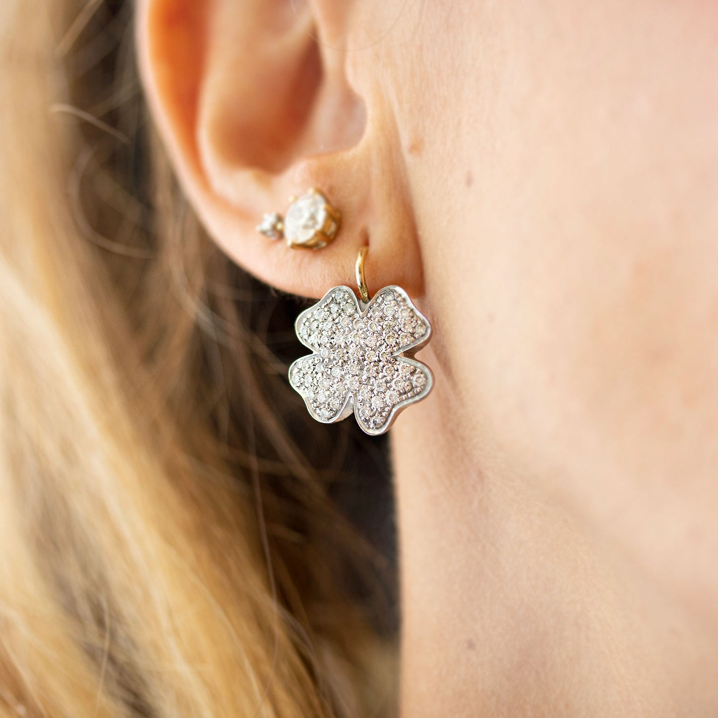 Orecchini Velvet Blanc