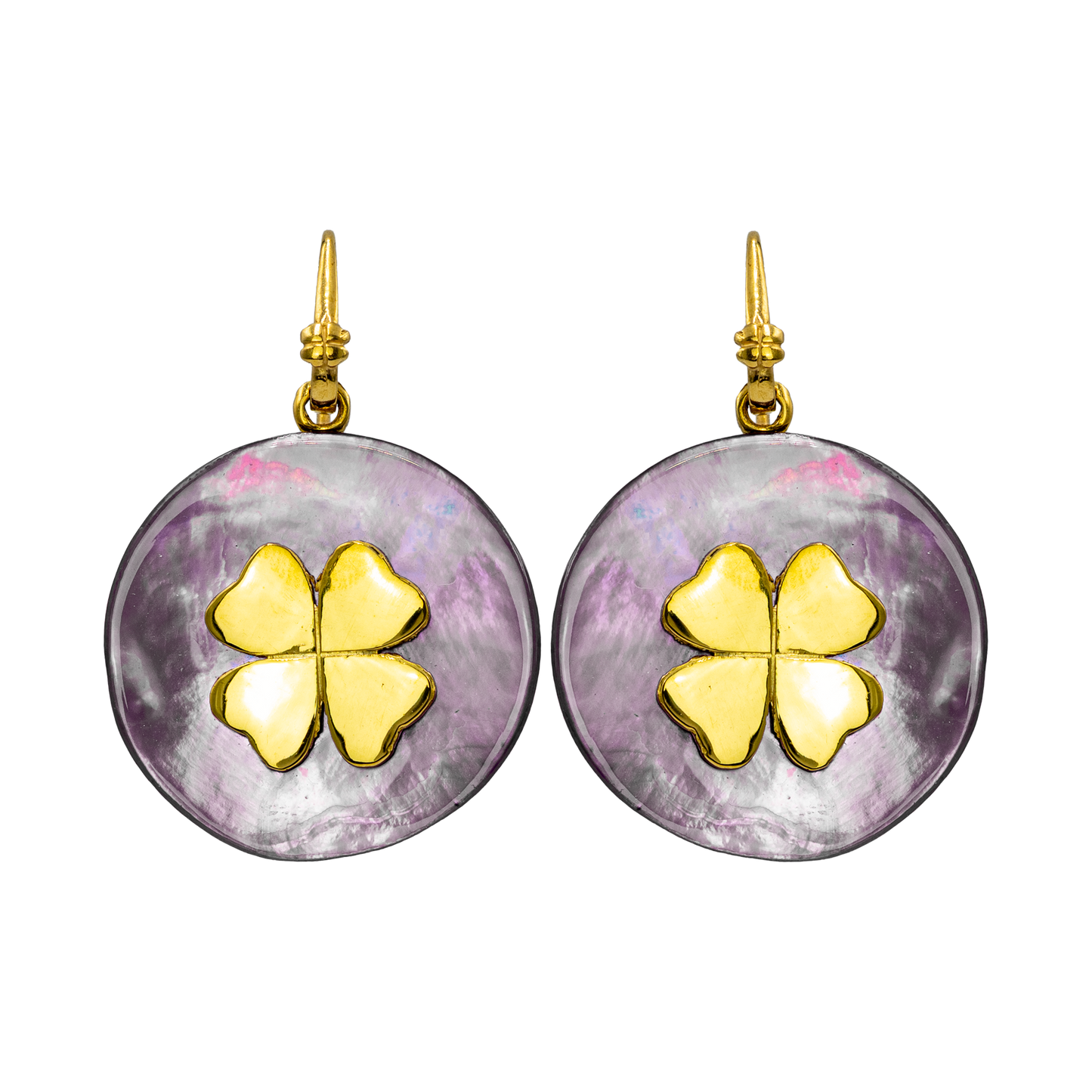 Orecchini Portafortuna Color Glicine