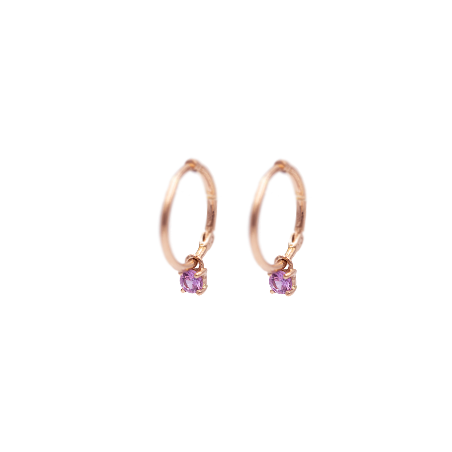 Orecchini Candy Zaffiro Rosa