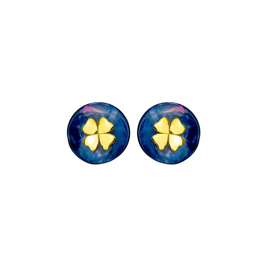 Orecchini Portafortuna Color Blu