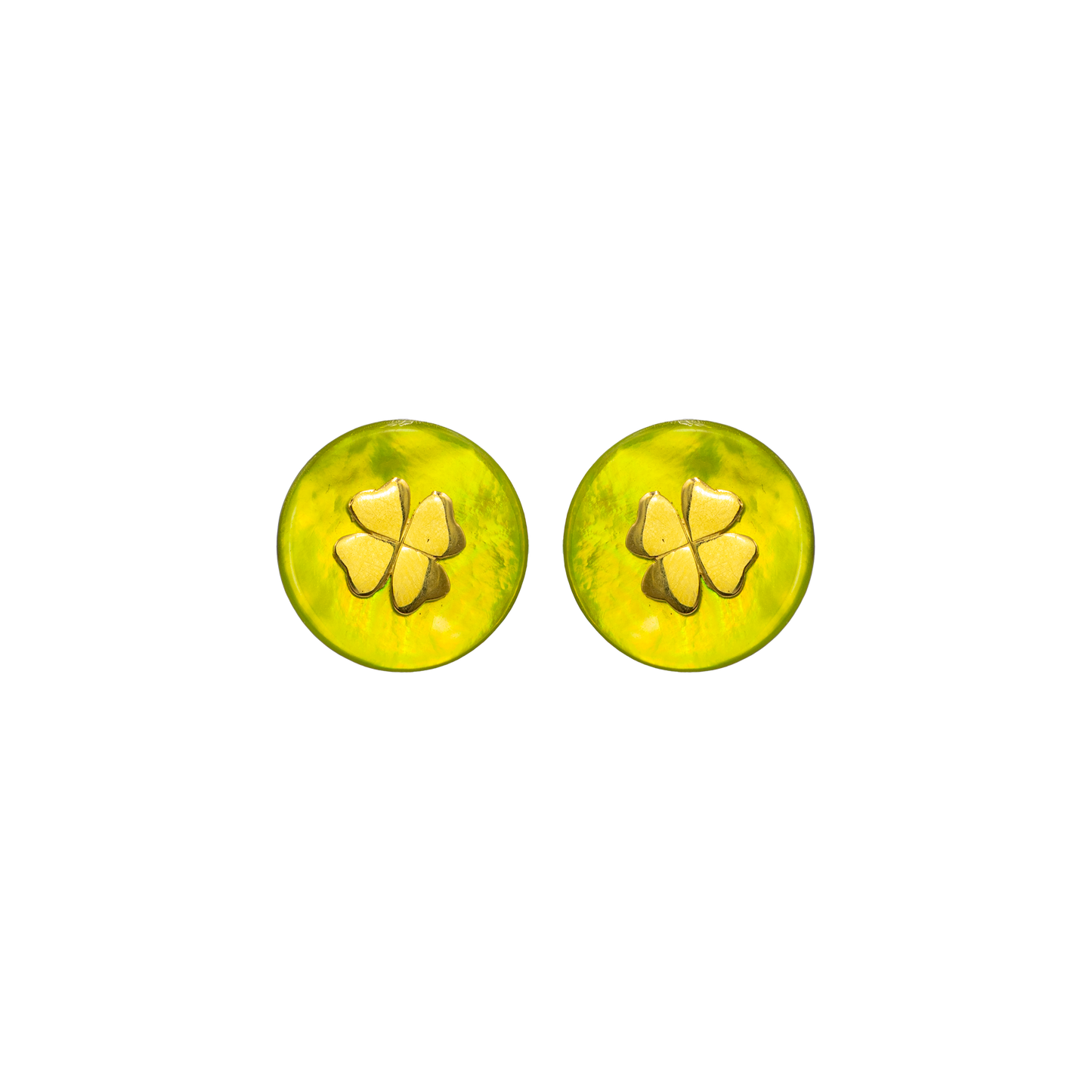 Orecchini Portafortuna Color Limone