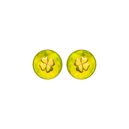 Orecchini Portafortuna Color Limone