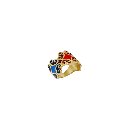 Anello Maiolica