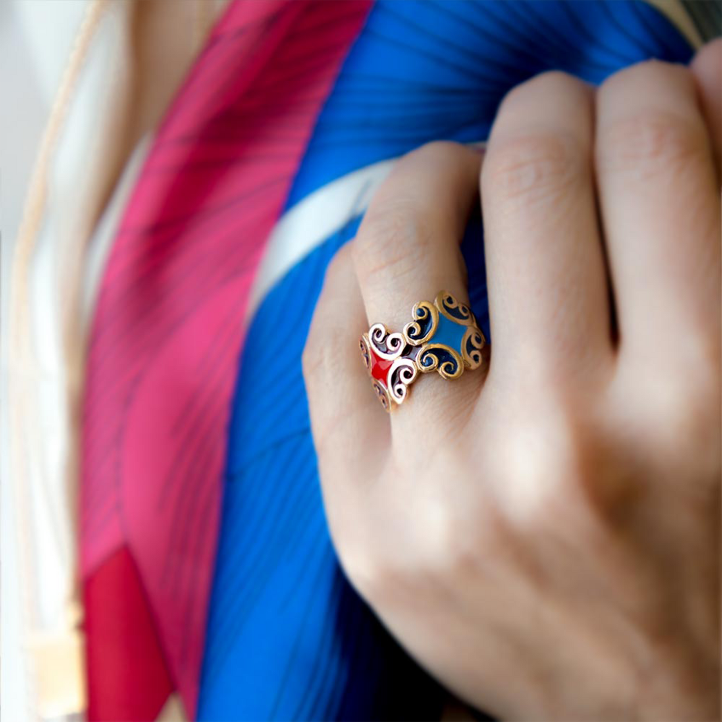 Anello Maiolica