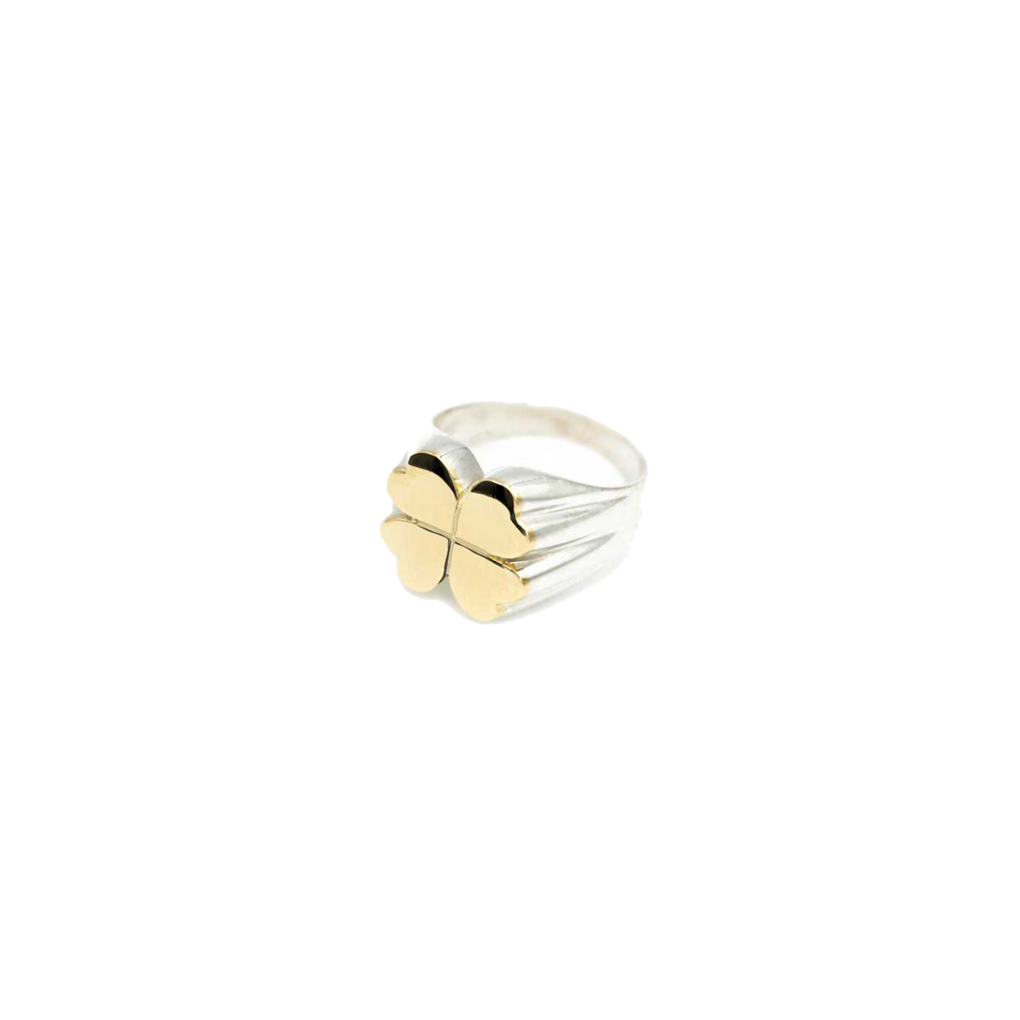 Anello Sigillo Argento e Oro
