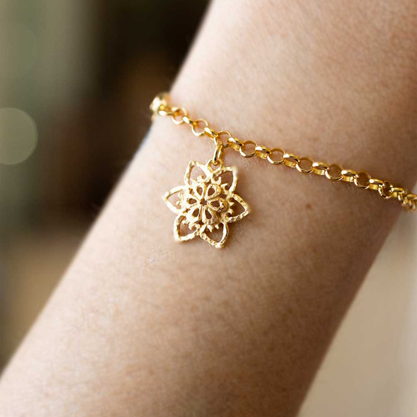 Bracciale Catena Fiore della Vita