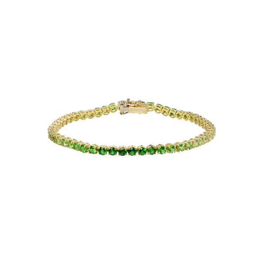 Bracciale Tennis Tsavorite
